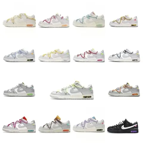 OG Dunk Low Off-White [17 styles]